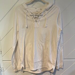 Tommy Bahama medium white Lace-Up Hoodie